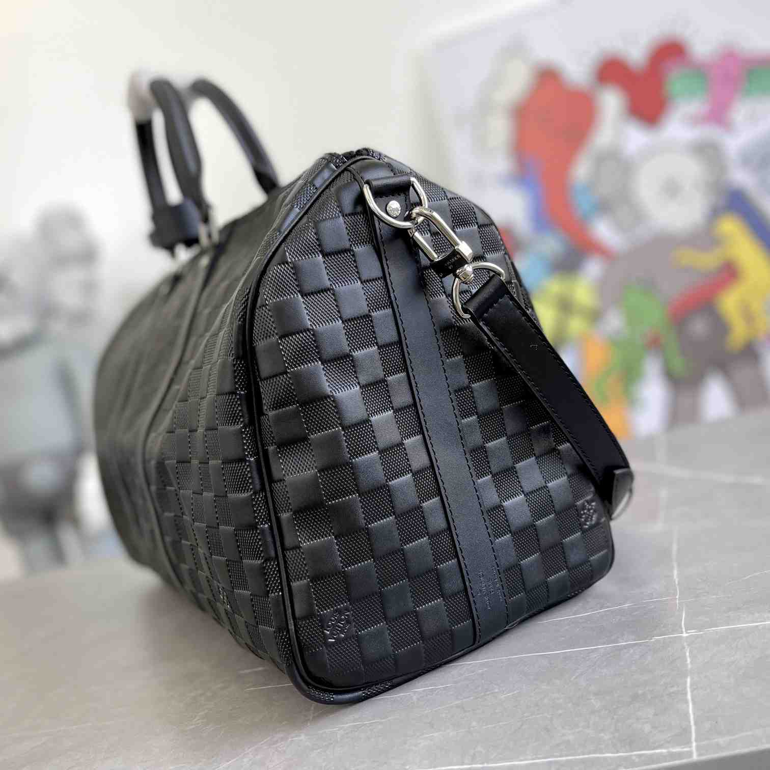 Louis Vuitton Keepall Bandoulière 50 Black    N41145 - DesignerGu