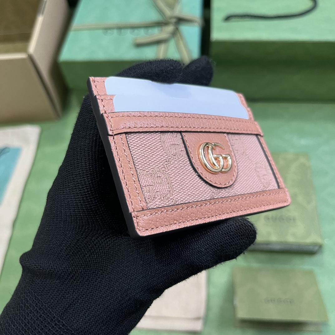 Gucci Ophidia GG Card Case(10-7.5CM) - DesignerGu