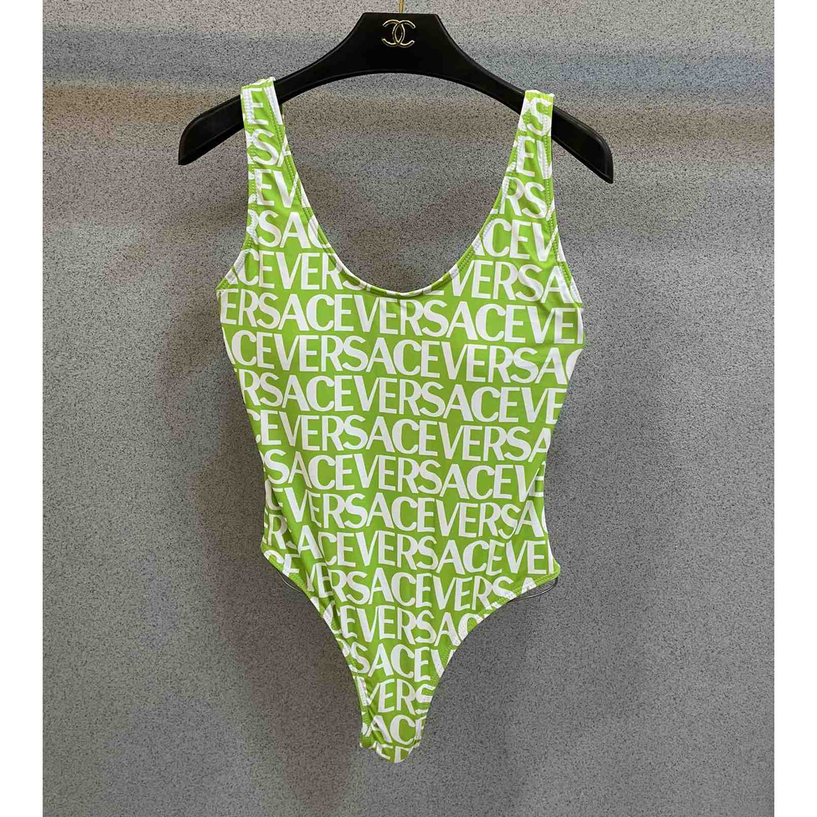 Versace Allover One-Piece Swimsuit - DesignerGu