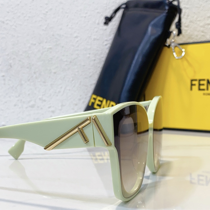 Fendi First Mint Green Acetate Sunglasses    FOL053V1 - DesignerGu