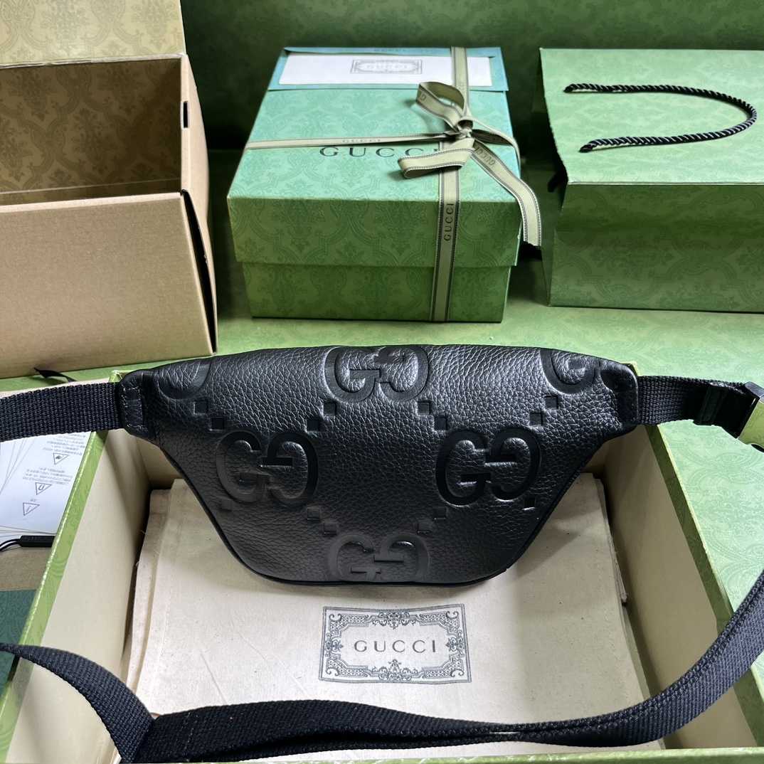 Gucci Jumbo GG Small Belt Bag (23×13×5cm) - DesignerGu