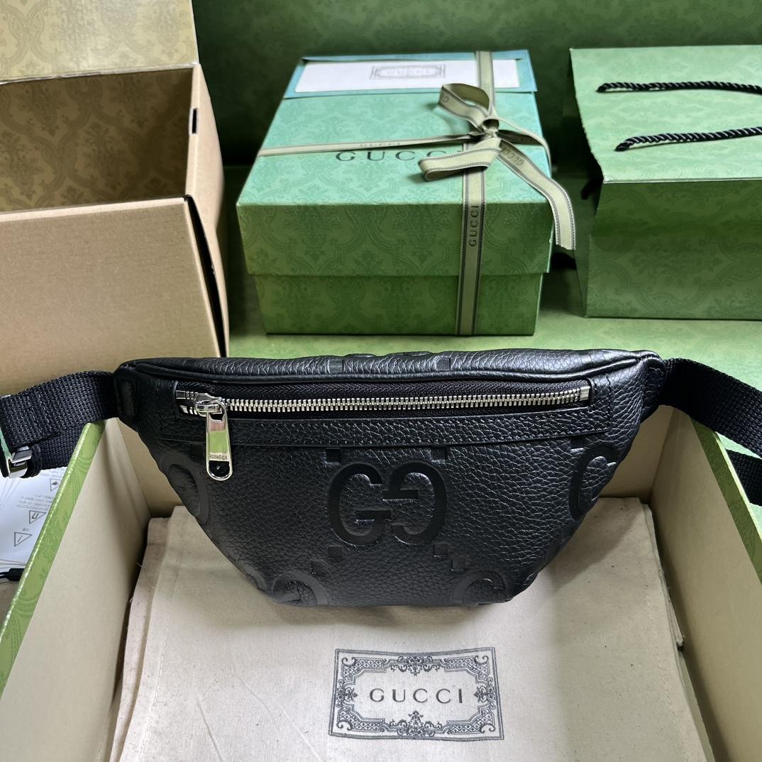 Gucci Jumbo GG Small Belt Bag (23×13×5cm) - DesignerGu