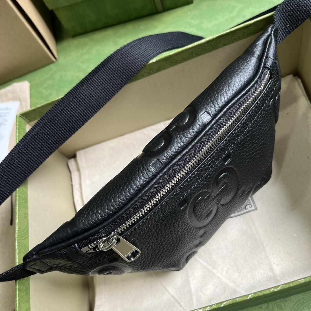 Gucci Jumbo GG Small Belt Bag (23×13×5cm) - DesignerGu