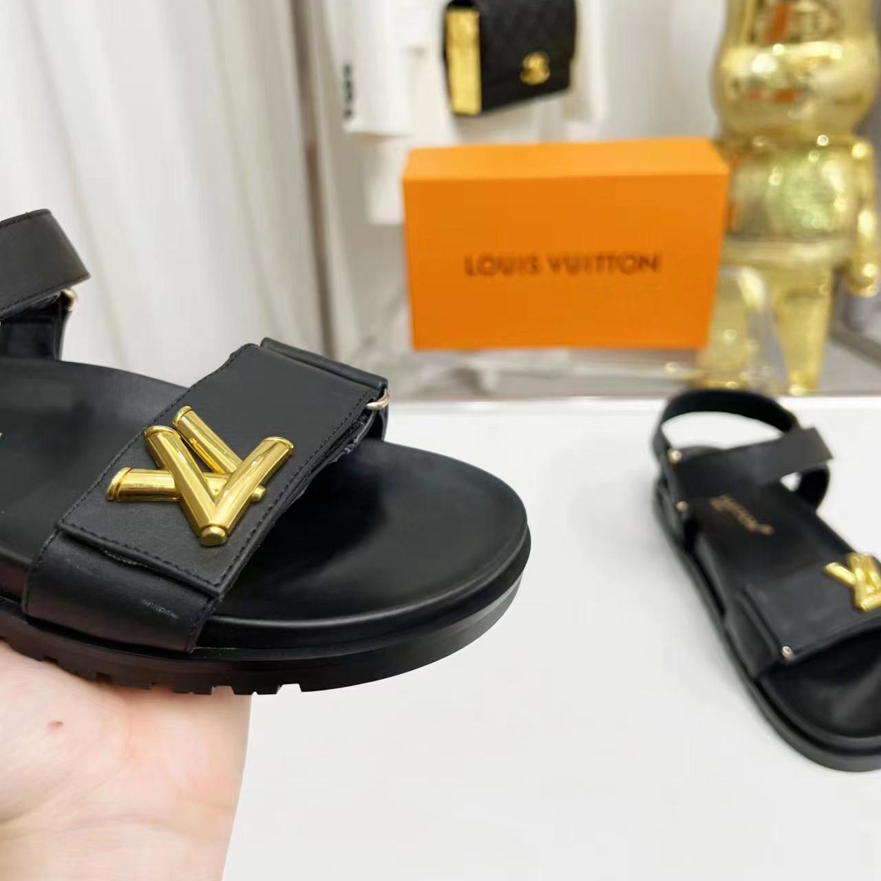 Louis Vuitton LV Sunset Comfort Flat Sandal   1ABW6W - DesignerGu