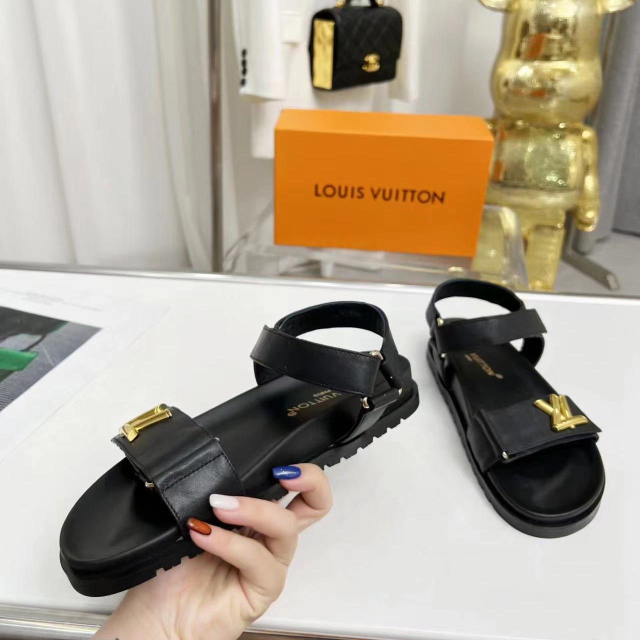 Louis Vuitton LV Sunset Comfort Flat Sandal   1ABW6W - DesignerGu