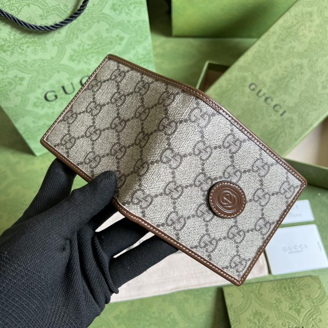 Gucci Wallet With Interlocking G - DesignerGu