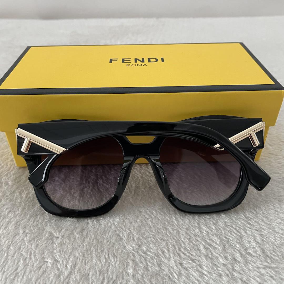 Fendi First Mint Black Acetate Sunglasses    FOL053V1 - DesignerGu