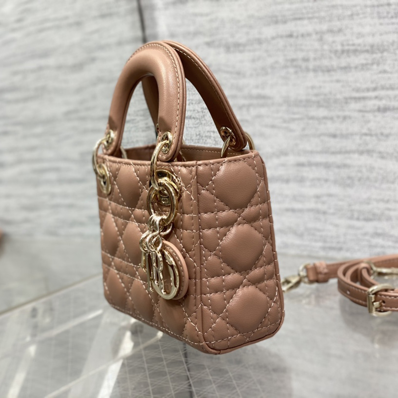 Dior Lady Dior Micro Bag - DesignerGu