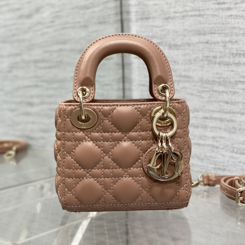 Dior Lady Dior Micro Bag - DesignerGu