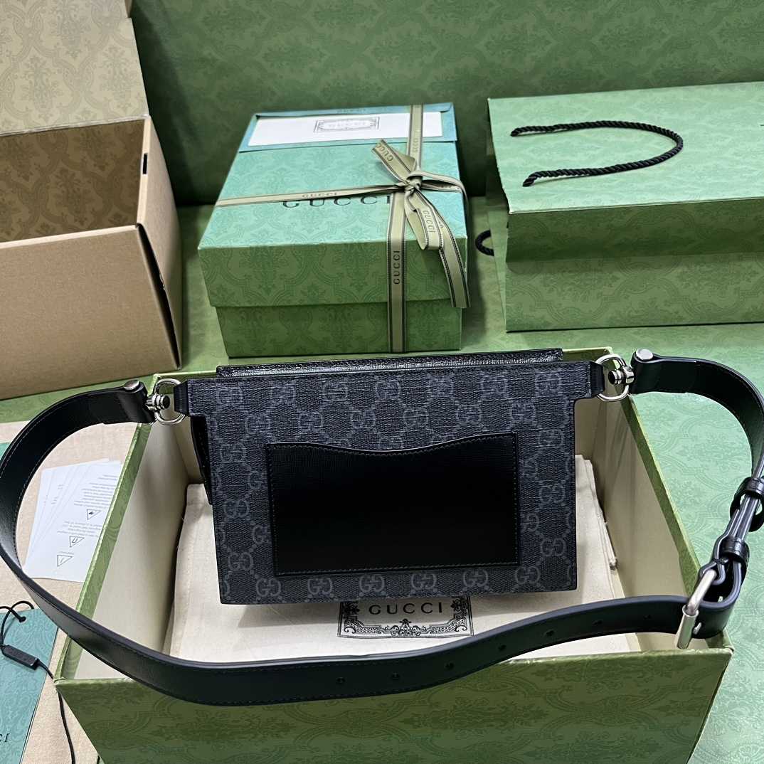 Gucci GG Belt Bag With Interlocking G (18-13-5cm) - DesignerGu