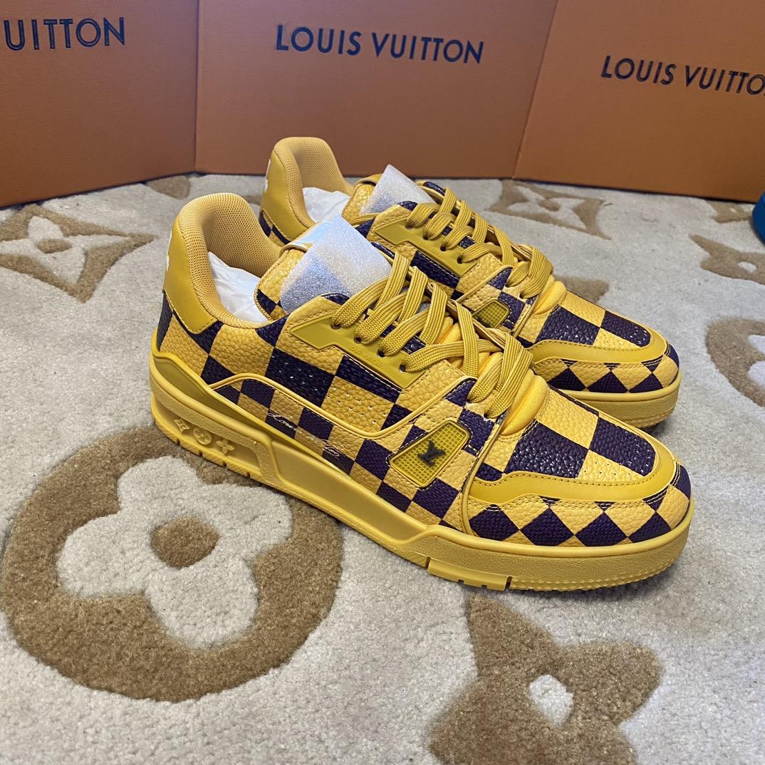 Louis Vuitton LV  Trainer Sneaker        - DesignerGu