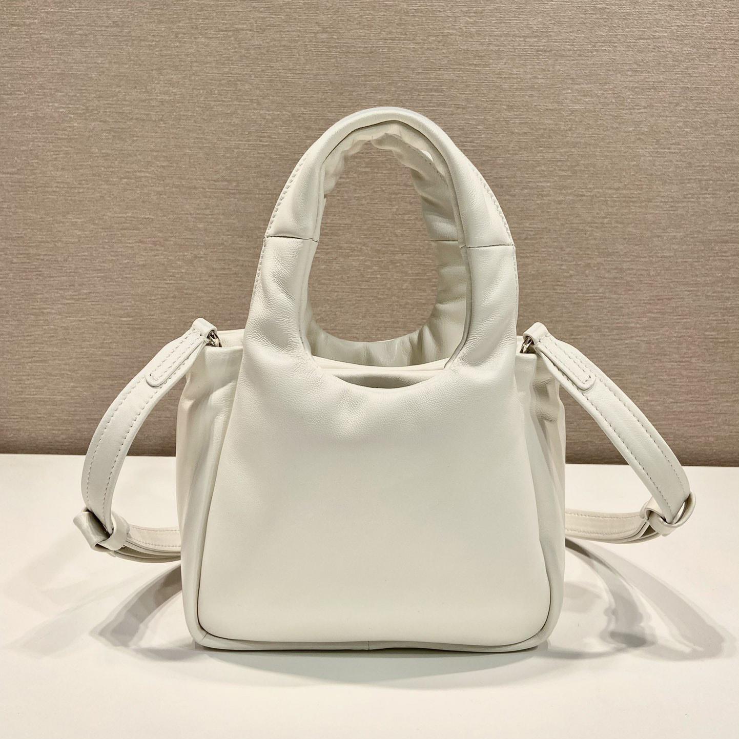 Prada Small padded Prada Soft Nappa-leather Bag - DesignerGu