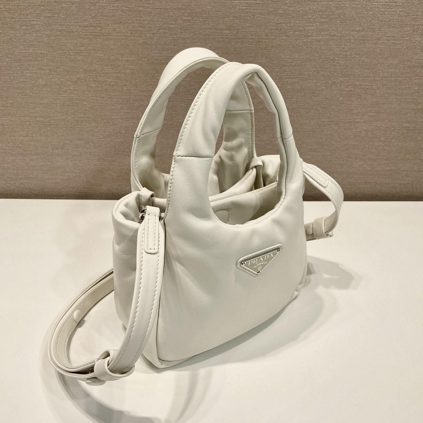 Prada Small padded Prada Soft Nappa-leather Bag - DesignerGu