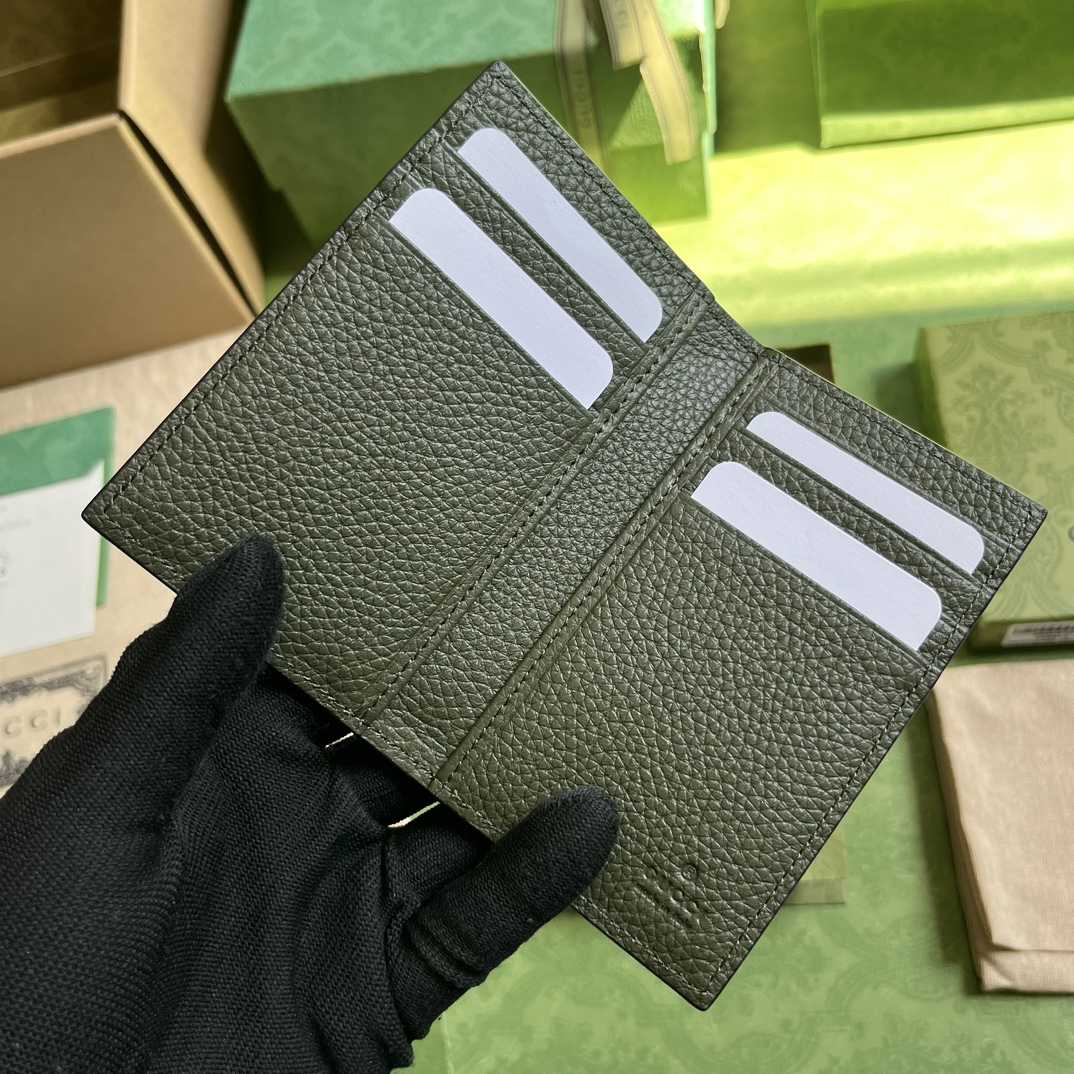 Gucci Jumbo GG Card Case - DesignerGu