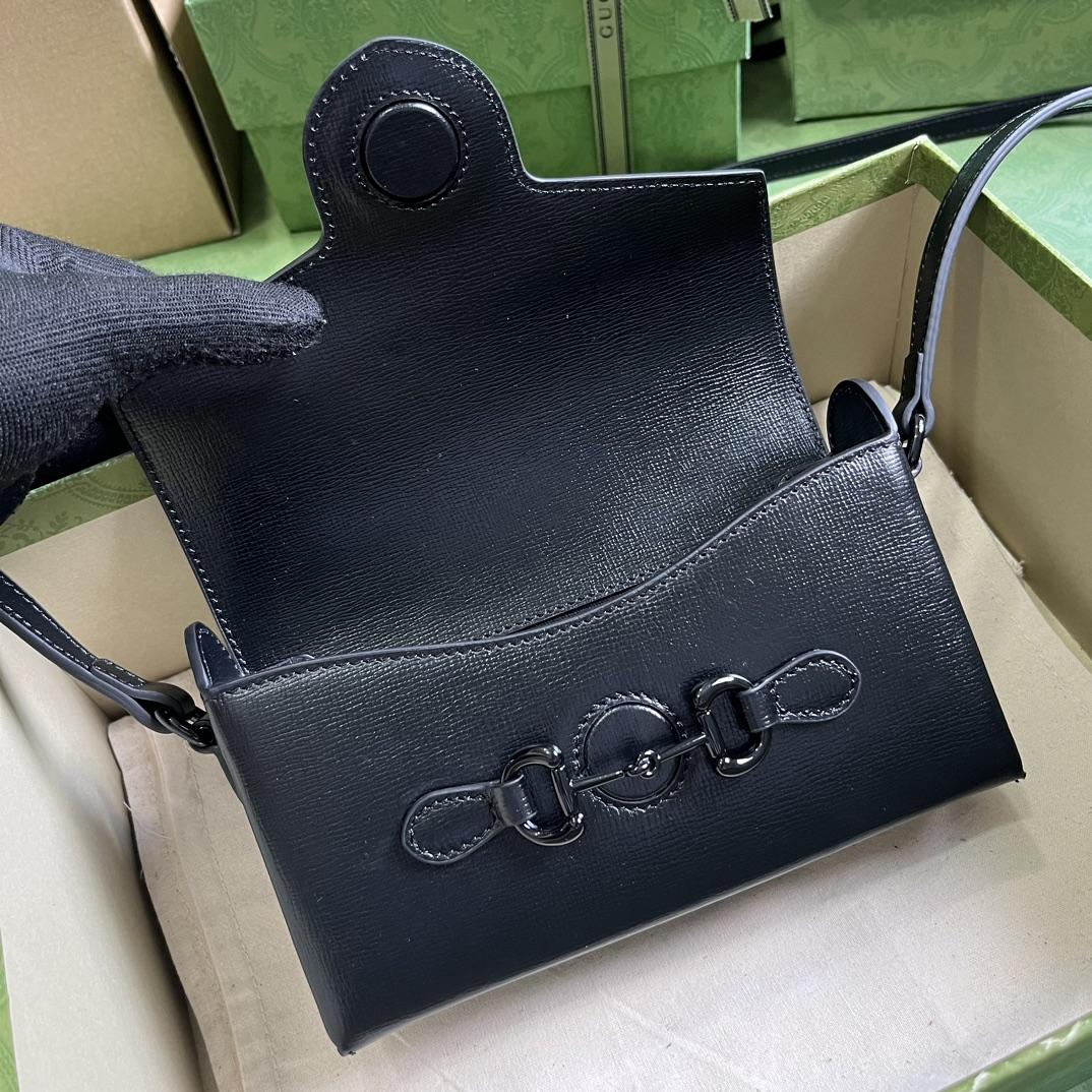 Gucci Horsebit 1955 Mini Bag(18-12-5cm) - DesignerGu