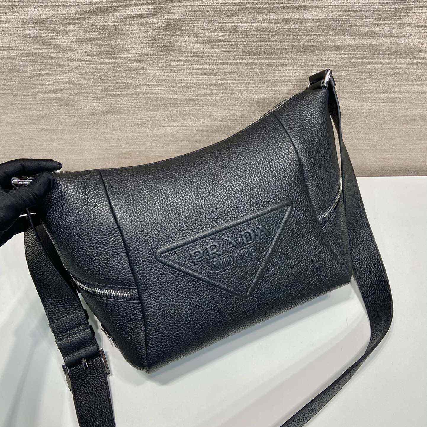 Prada Leather Bag With Shoulder strap - DesignerGu