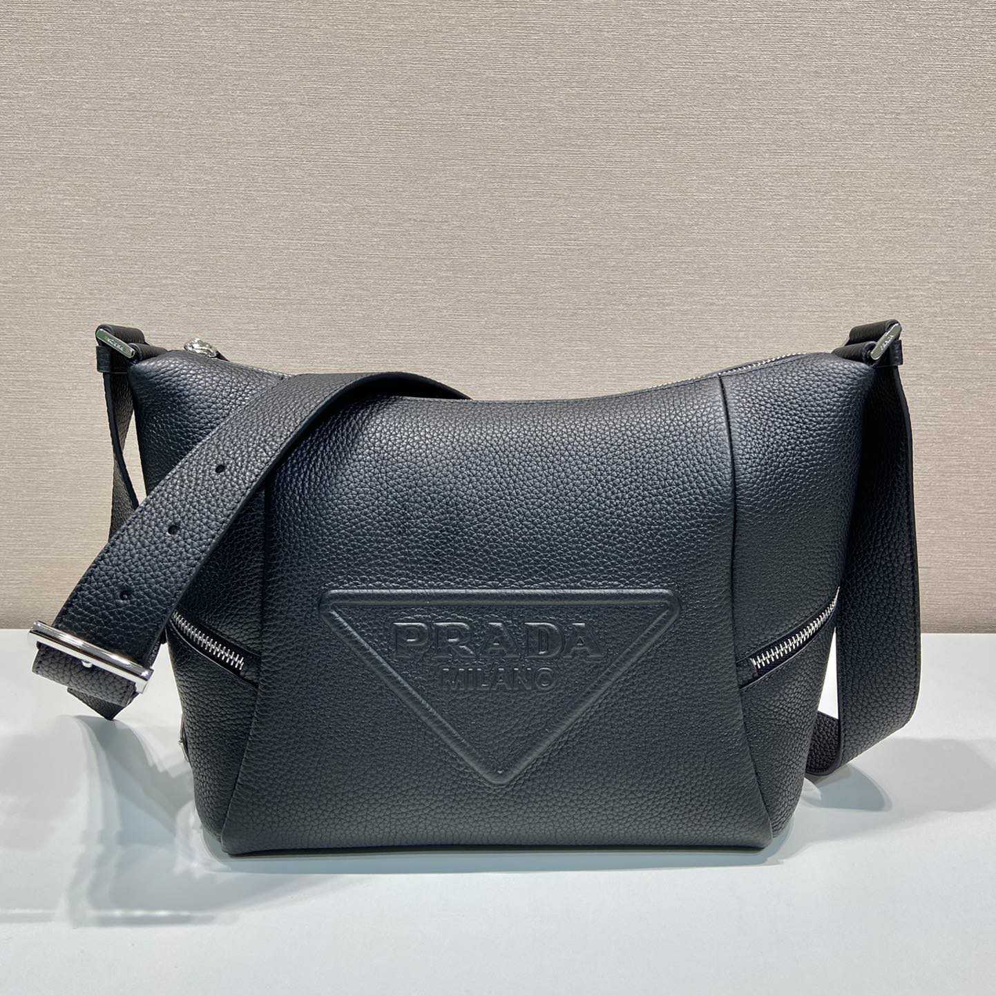 Prada Leather Bag With Shoulder strap - DesignerGu