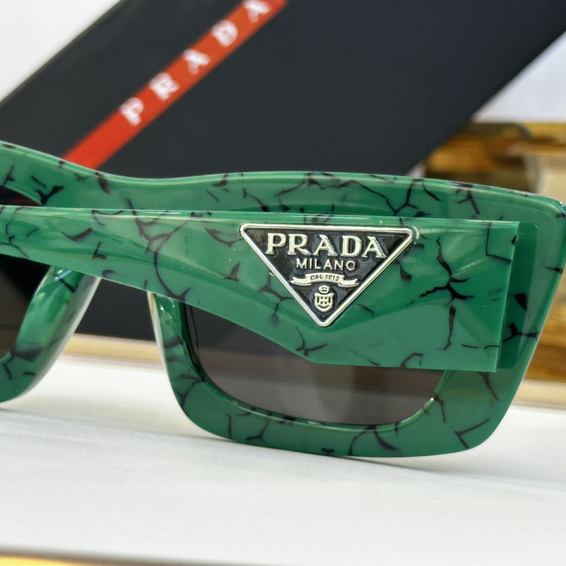 Prada Symbole Sunglasses      PR13Z - DesignerGu