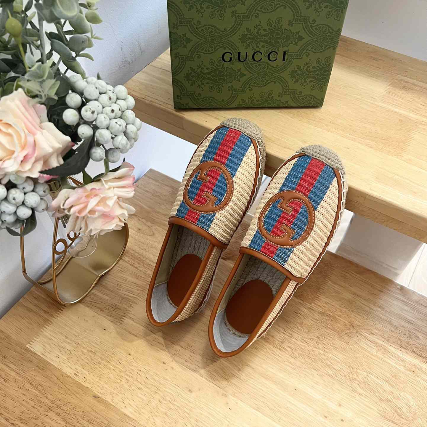 Gucci Interlocking G Espadrilles - DesignerGu