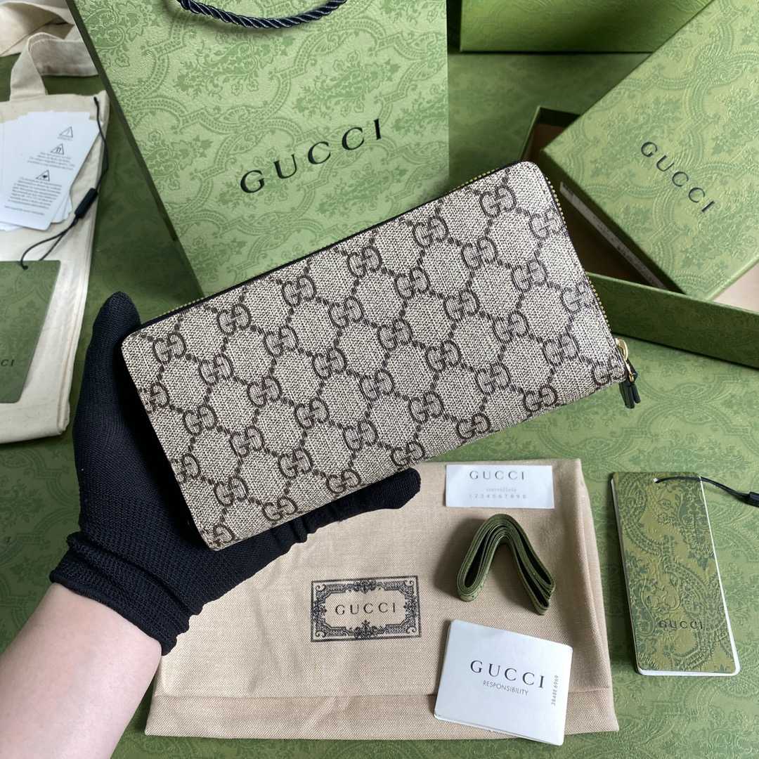 Gucci GG Marmont Zip Around Wallet(19-10-3.5cm)    - DesignerGu