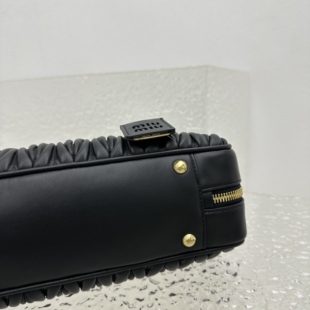 Miu Miu Arcadie Matelassé Nappa Leather Bag - DesignerGu