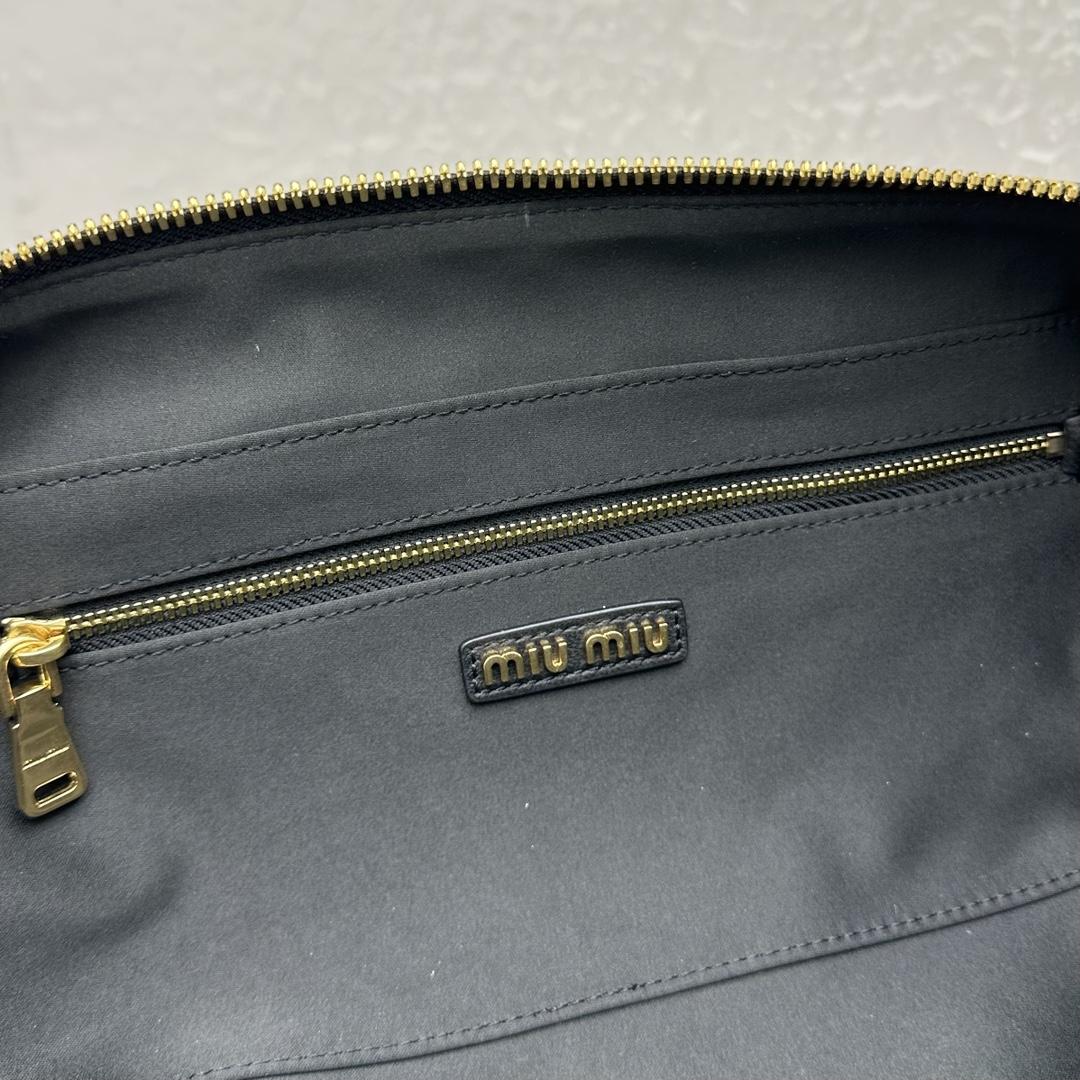 Miu Miu Arcadie Matelassé Nappa Leather Bag - DesignerGu