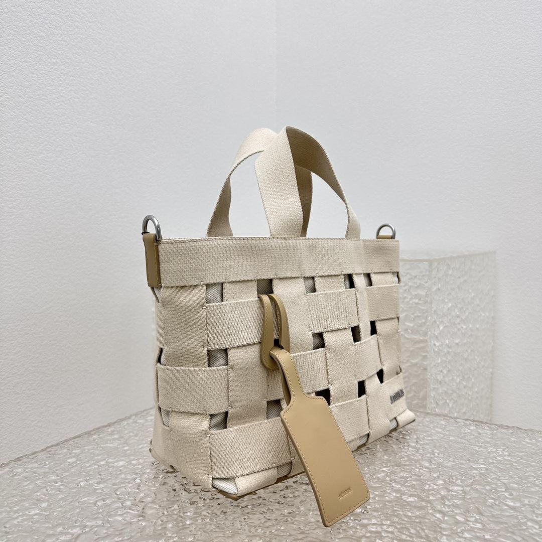 Jacquemus Le Cabas Gros Grain Grosgrain Tote Bag - DesignerGu