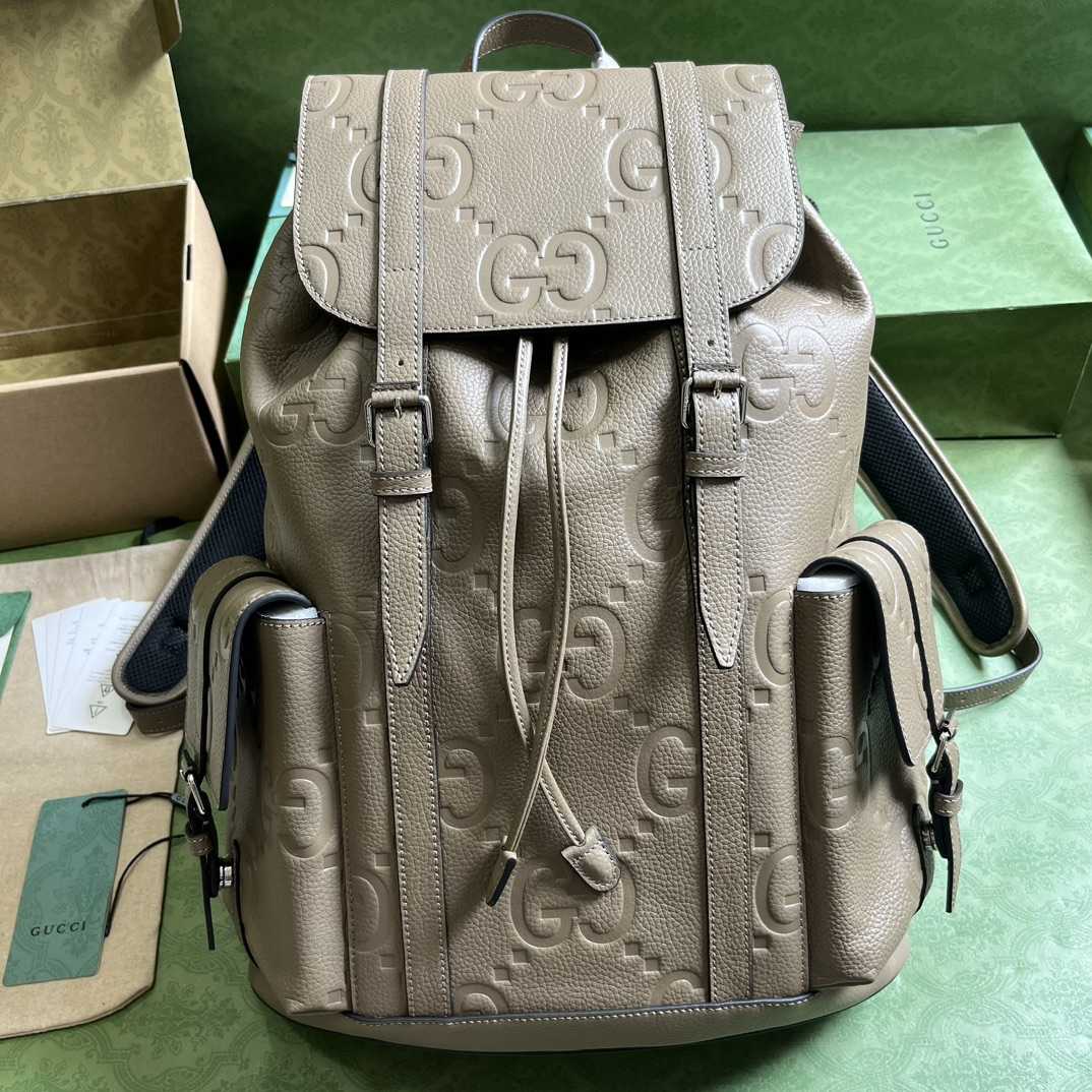 Gucci Jumbo GG Backpack(34-41-12cm) - DesignerGu