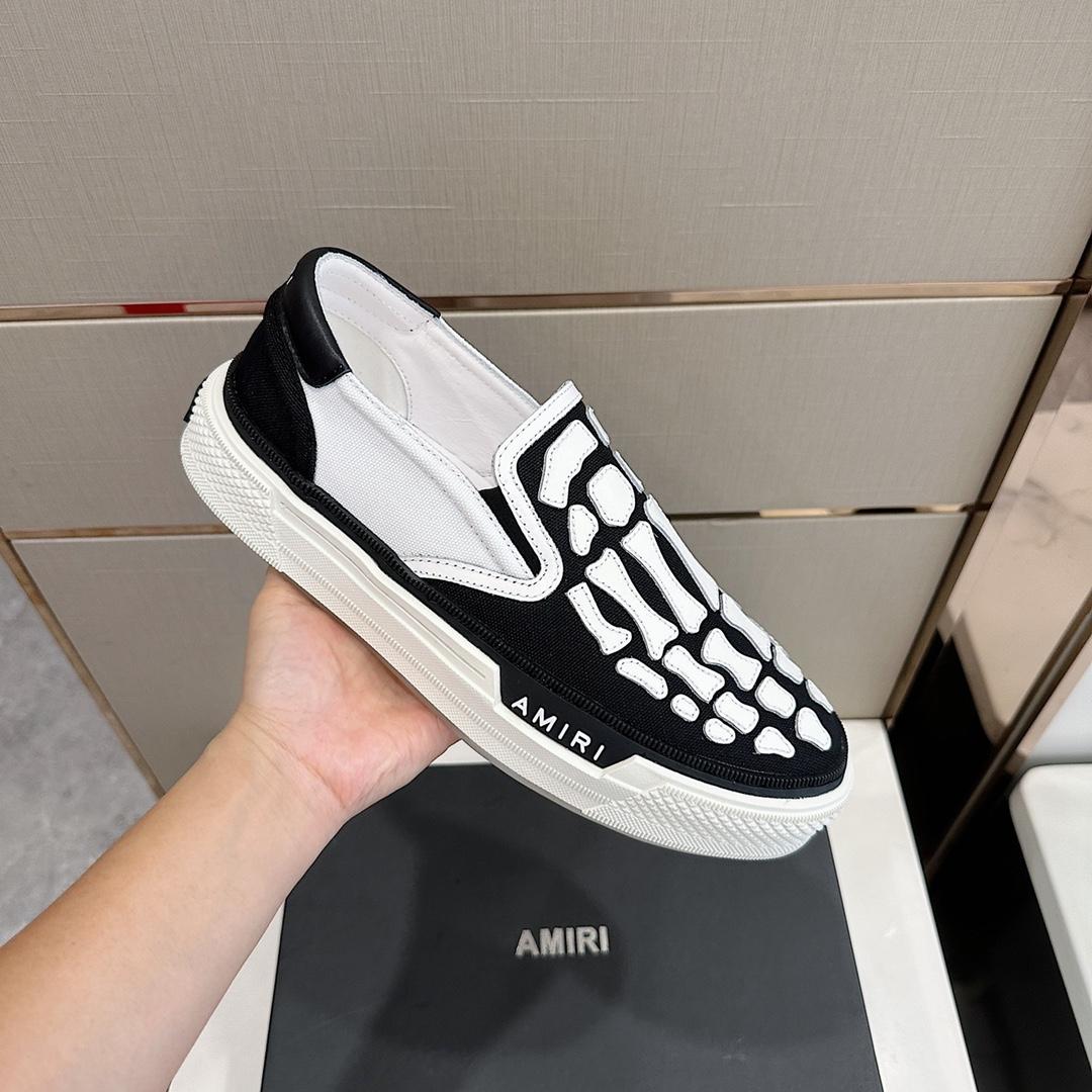 Amiri Skel Top Slip-on Sneakers - DesignerGu