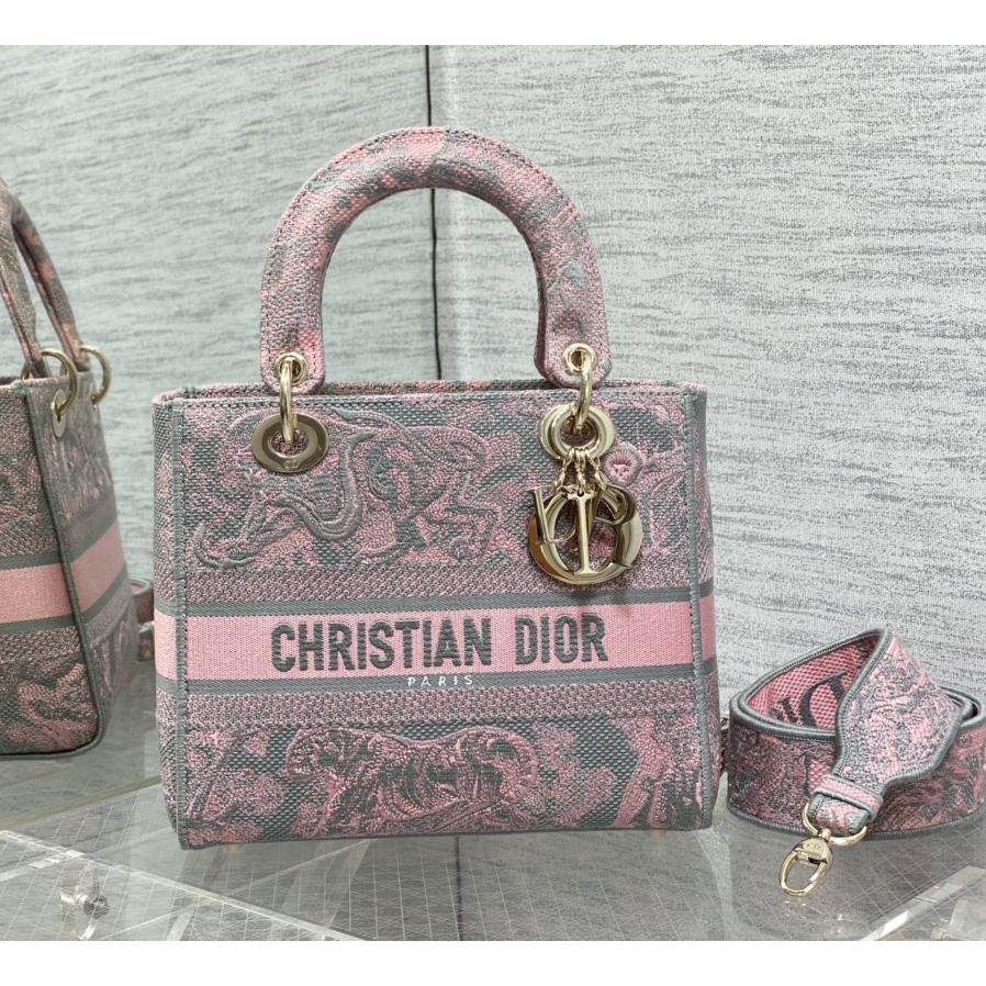 Dior Medium Lady D-lite Bag - DesignerGu