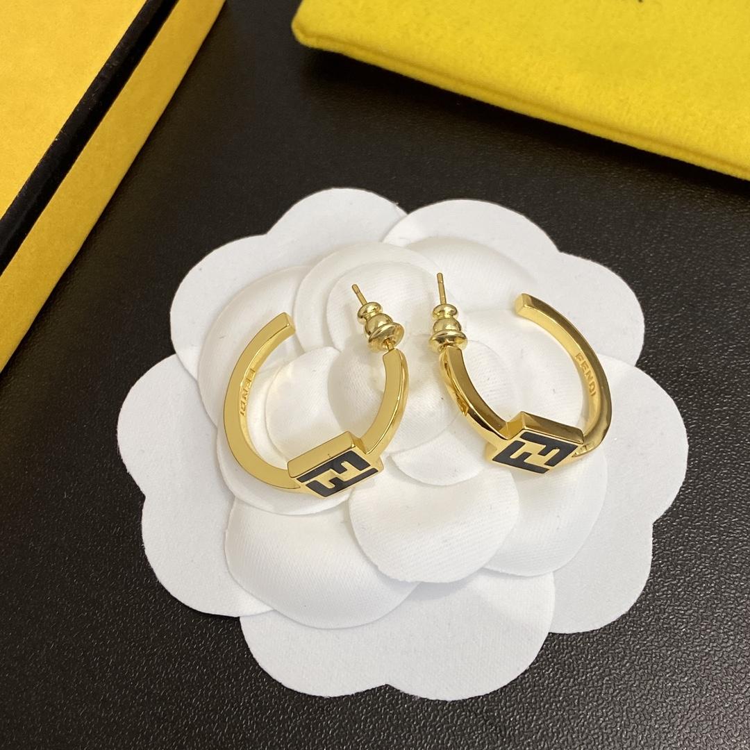 Fendi by Marc Jacobs Forever Fendi Earrings - DesignerGu