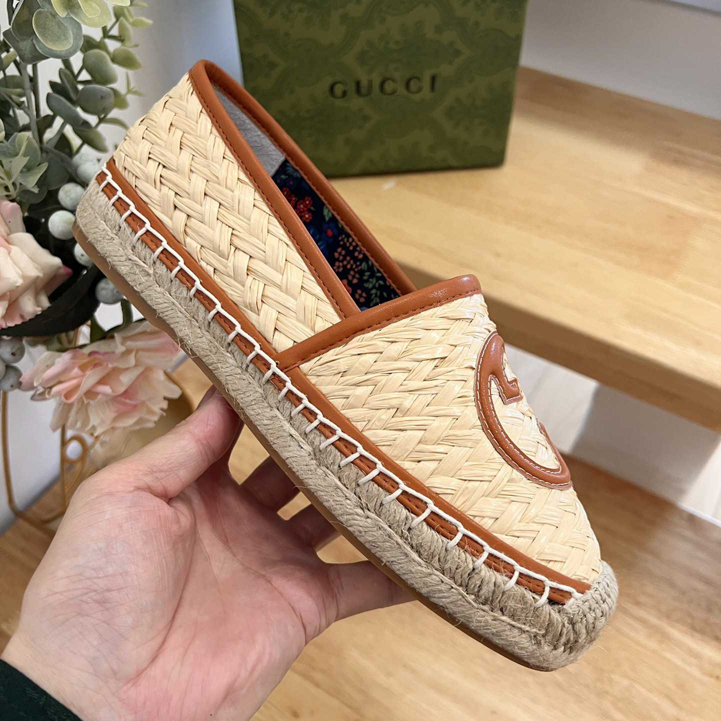 Gucci Interlocking G Espadrille - DesignerGu