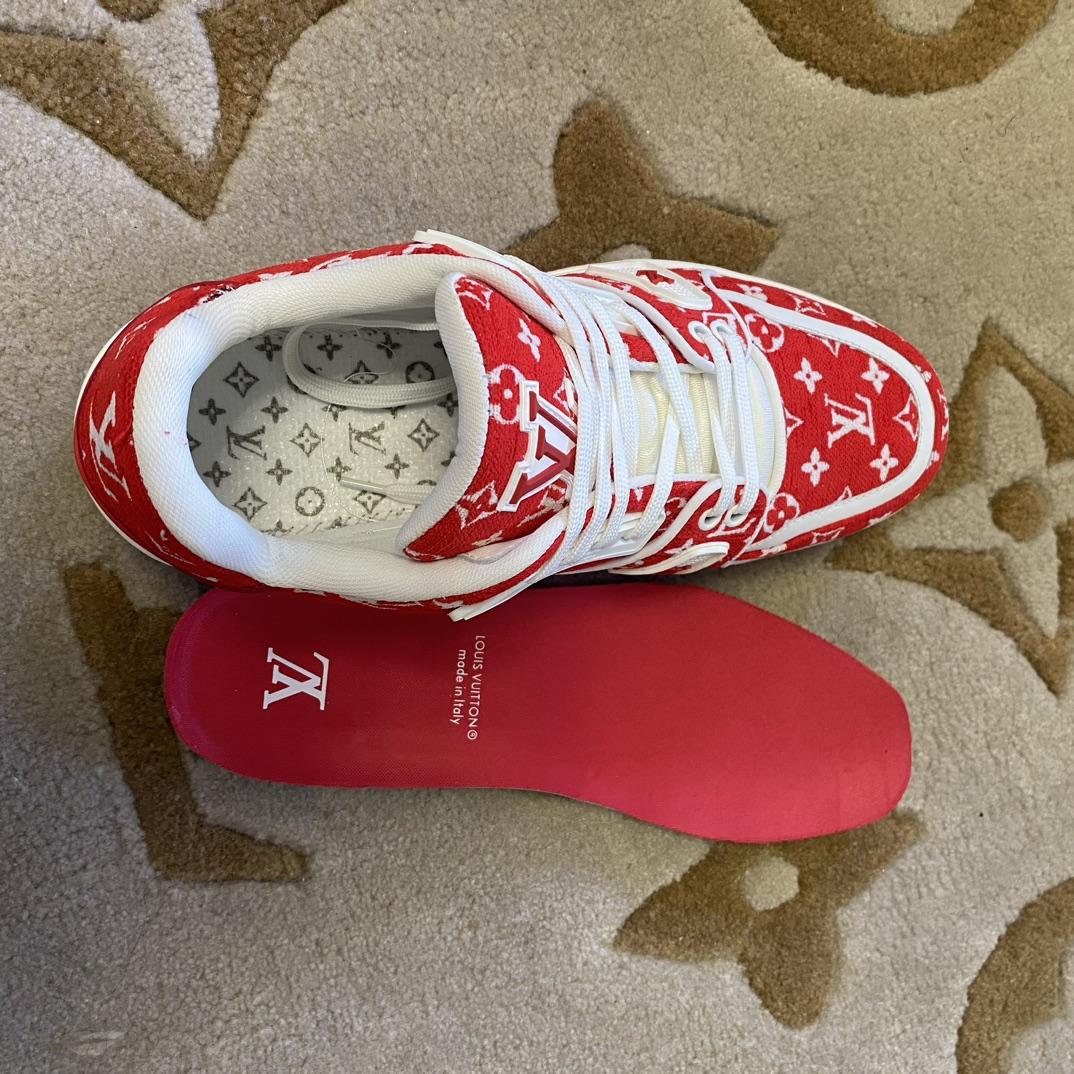 Louis Vuitton LV  Trainer Sneaker       1ABFSM - DesignerGu