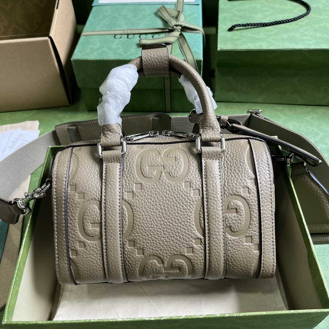 Gucci Jumbo GG Mini Duffle Bag (22-15-12.5cm) - DesignerGu