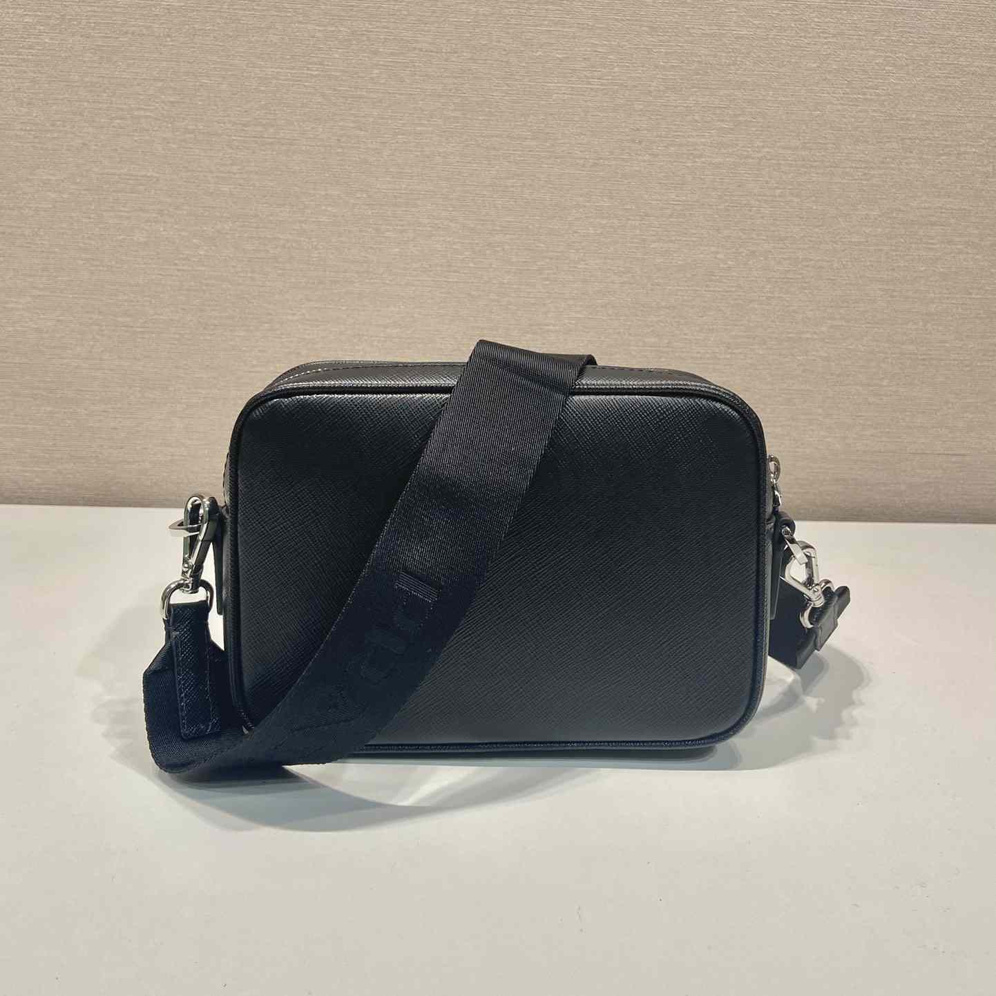 Prada Saffiano Leather Shoulder Bag - DesignerGu