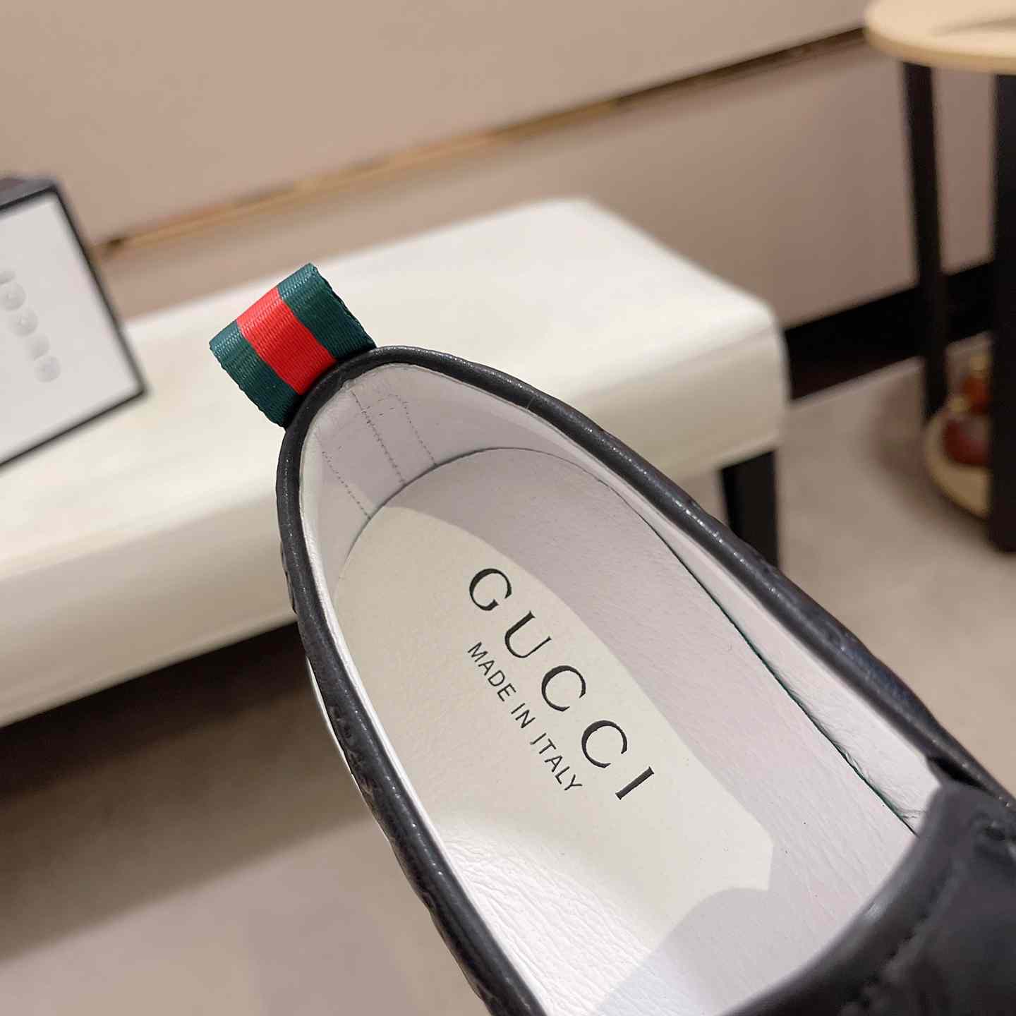 Gucci Signature Slip-on Sneakers - DesignerGu