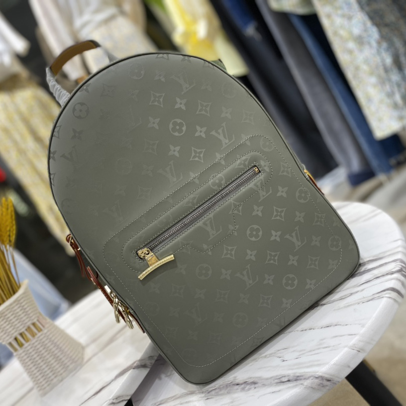 Louis Vuitton Monogram Titanium Backpack Pm Grey (32×43×13cm)  M43882 - DesignerGu