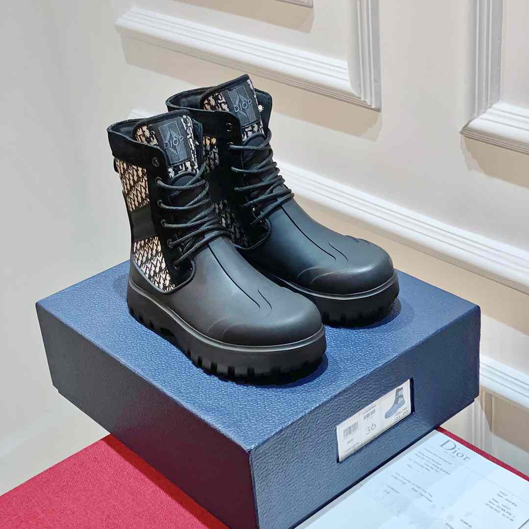 Dior Garden Lace-up Boot  - DesignerGu