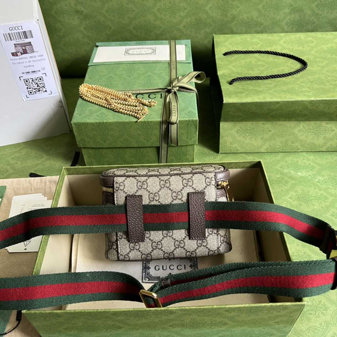 Gucci Ophidia GG Belt Bag (18-12-6cm) - DesignerGu