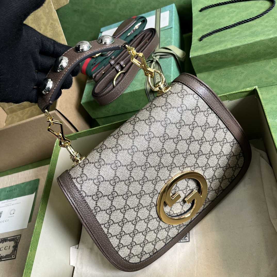 Gucci Blondie Medium Top Handle Bag  (29-22-7cm) - DesignerGu