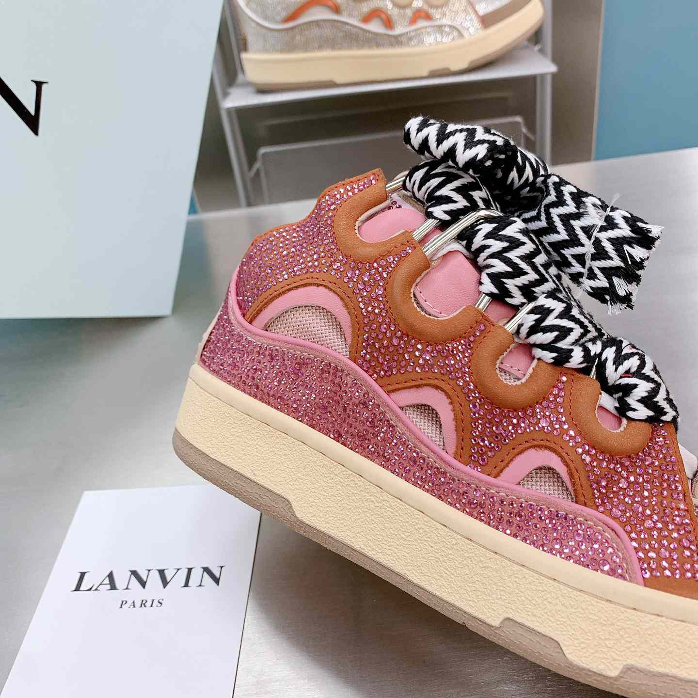 Lanvin Curb Low-top Sneakers - DesignerGu