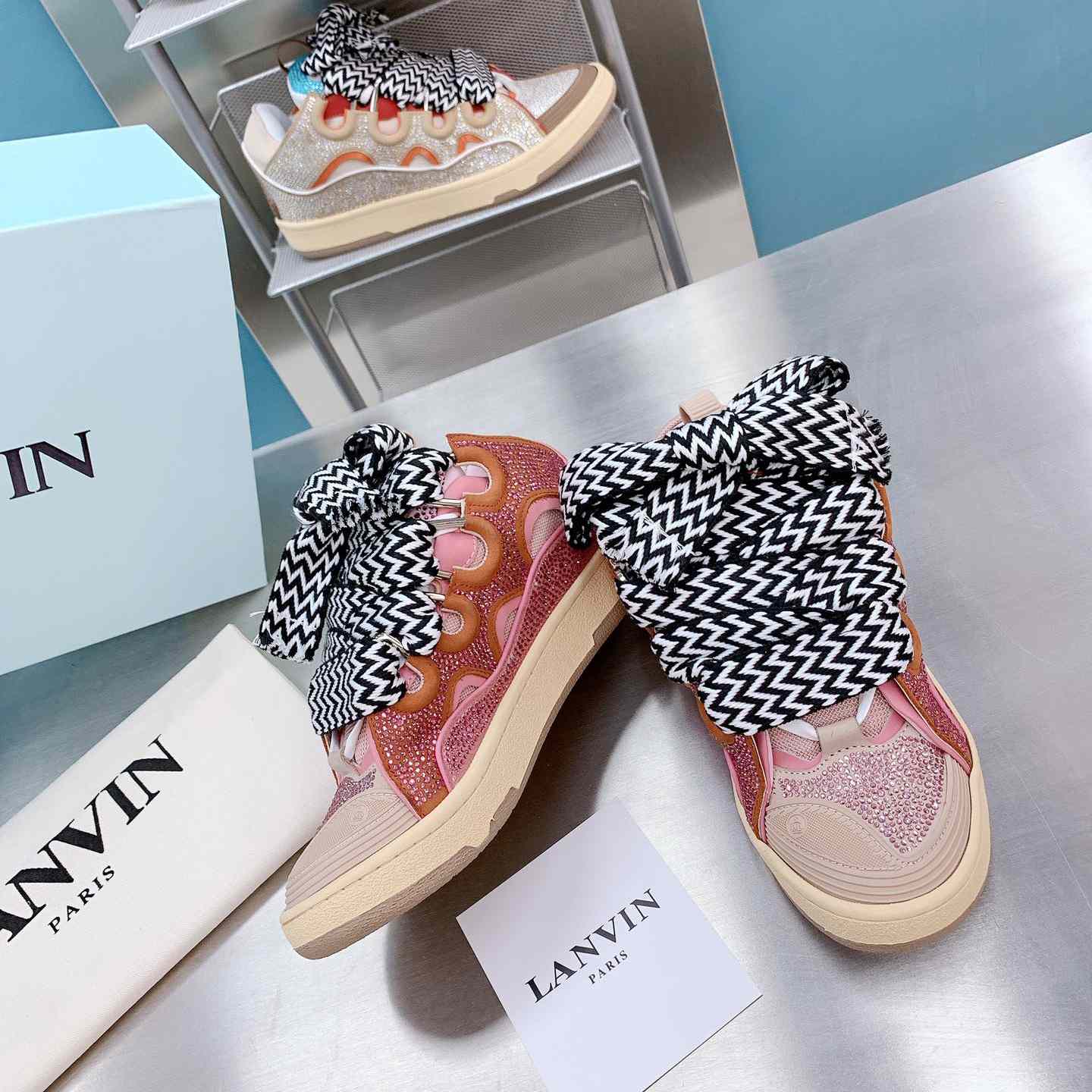 Lanvin Curb Low-top Sneakers - DesignerGu