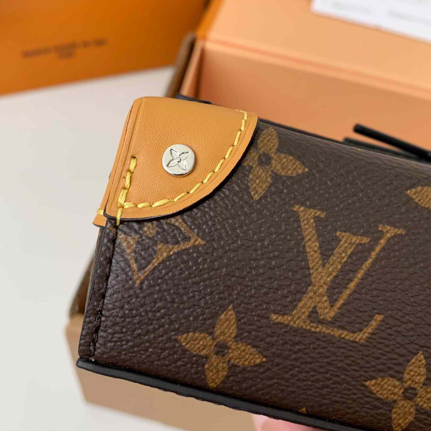 Louis Vuitton Steamer Wearable Wallet Monogram Macassar(18*11*6.5cm)  M82534 - DesignerGu