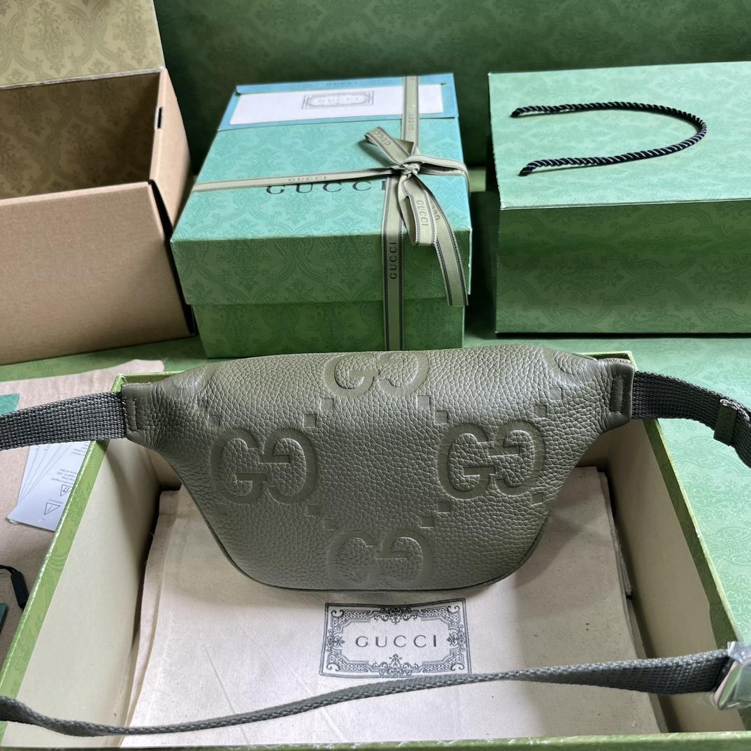 Gucci Jumbo GG Small Belt Bag (23×13×5cm) - DesignerGu