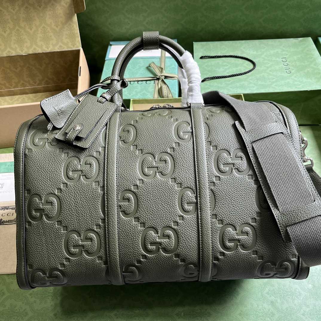 Gucci Jumbo GG Small Duffle Bag (45-29-25cm) - DesignerGu