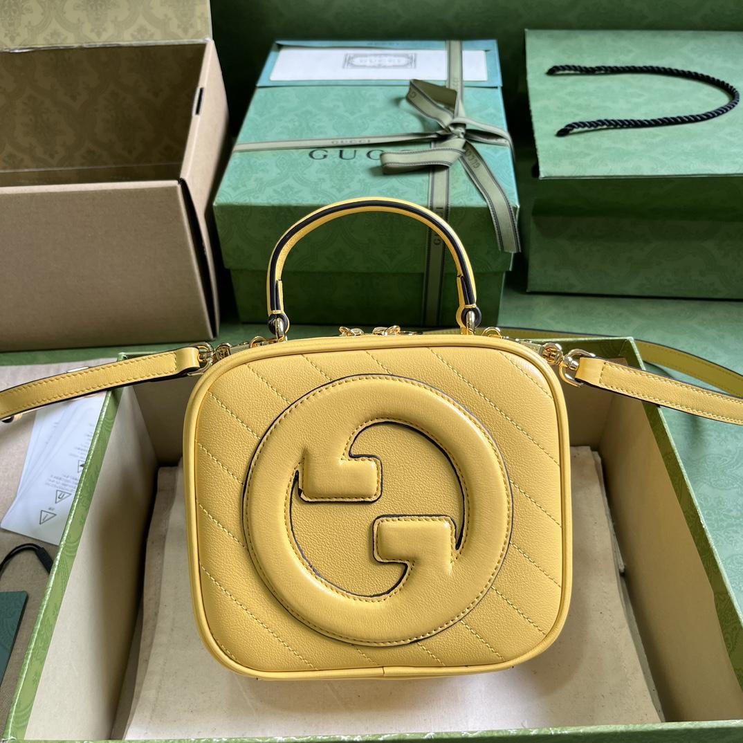 Gucci Blondie Top Handle Bag (17-15-9cm) - DesignerGu