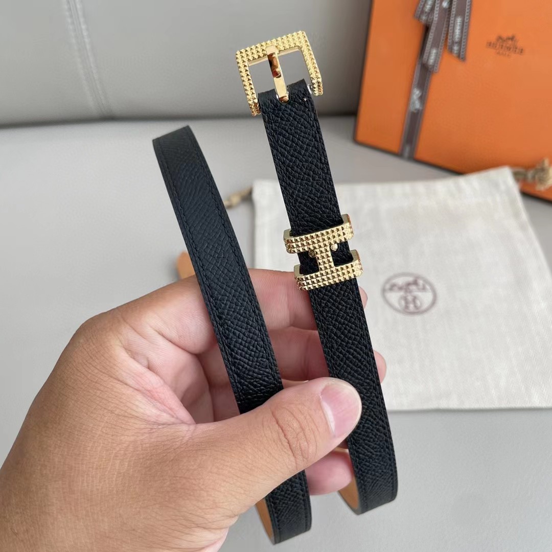 Hermes Pop H Guillochee 15 Belt - DesignerGu