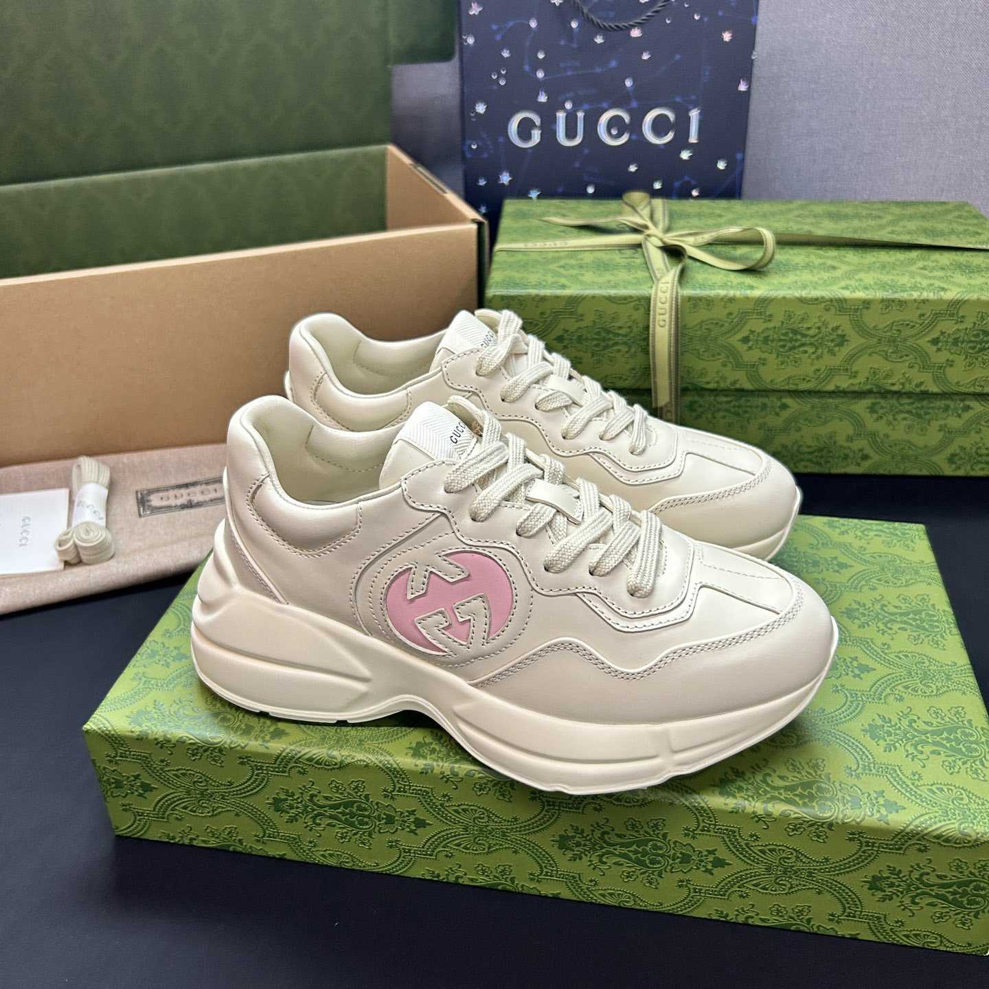 Gucci Rhyton Sneaker(upon uk size) - DesignerGu