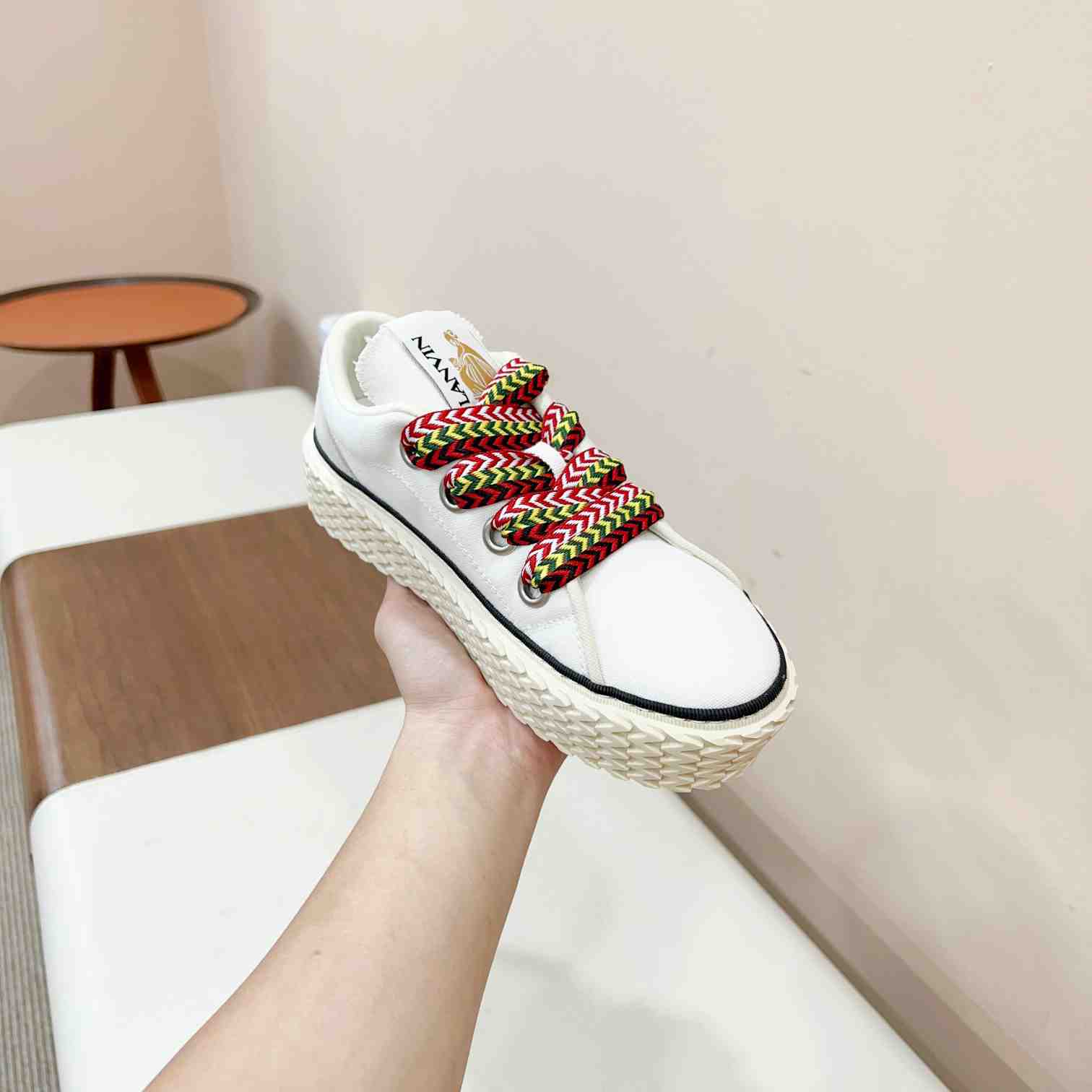 Lanvin Low-top Lace-up Sneakers - DesignerGu