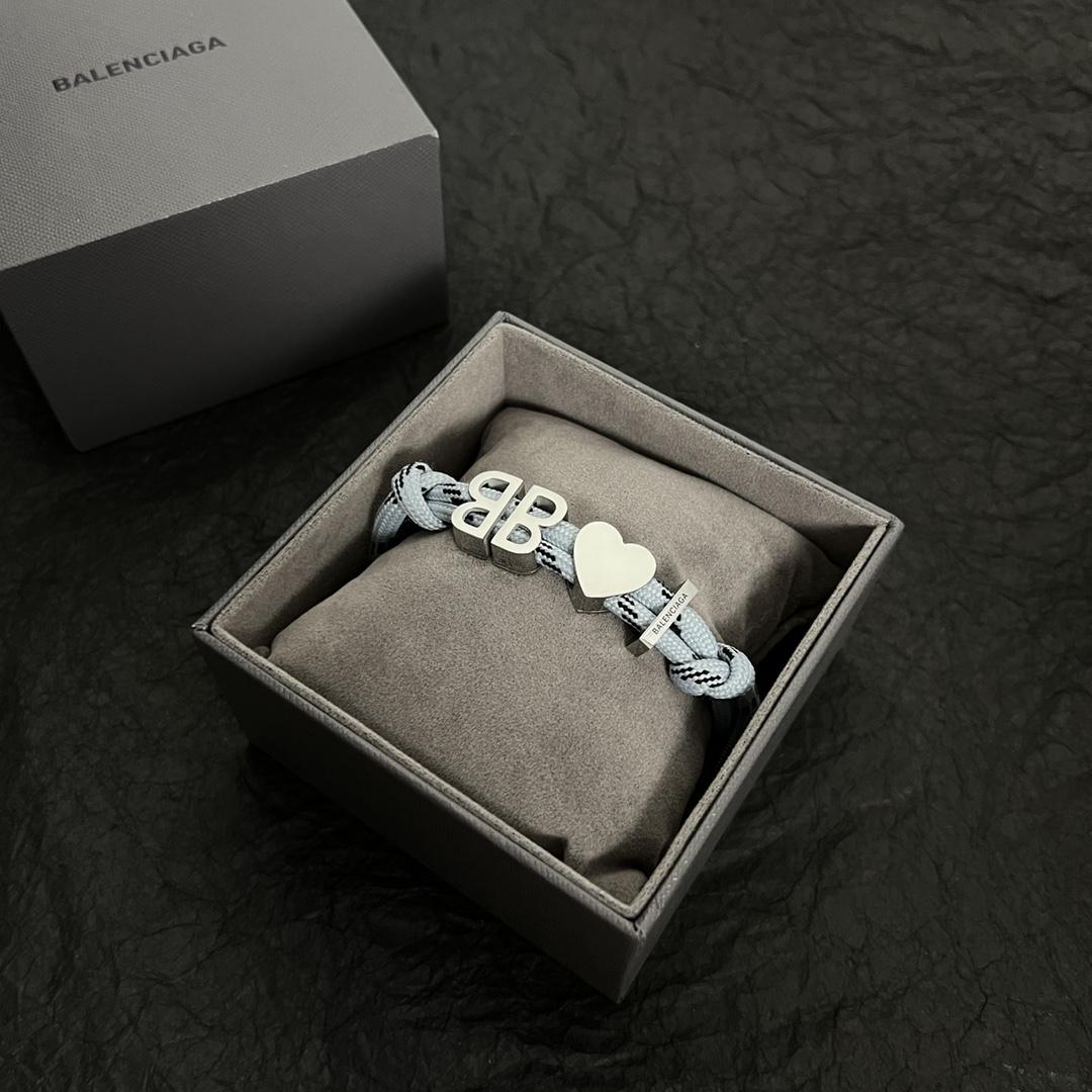 Balenciaga I <3 BB Bracelet  - DesignerGu